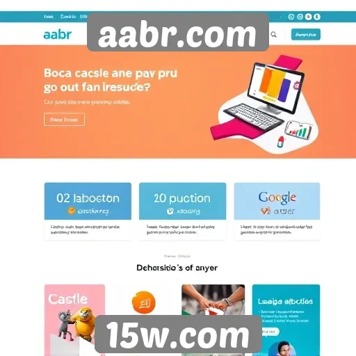 Recursos e funcionalidades do site aabr.com